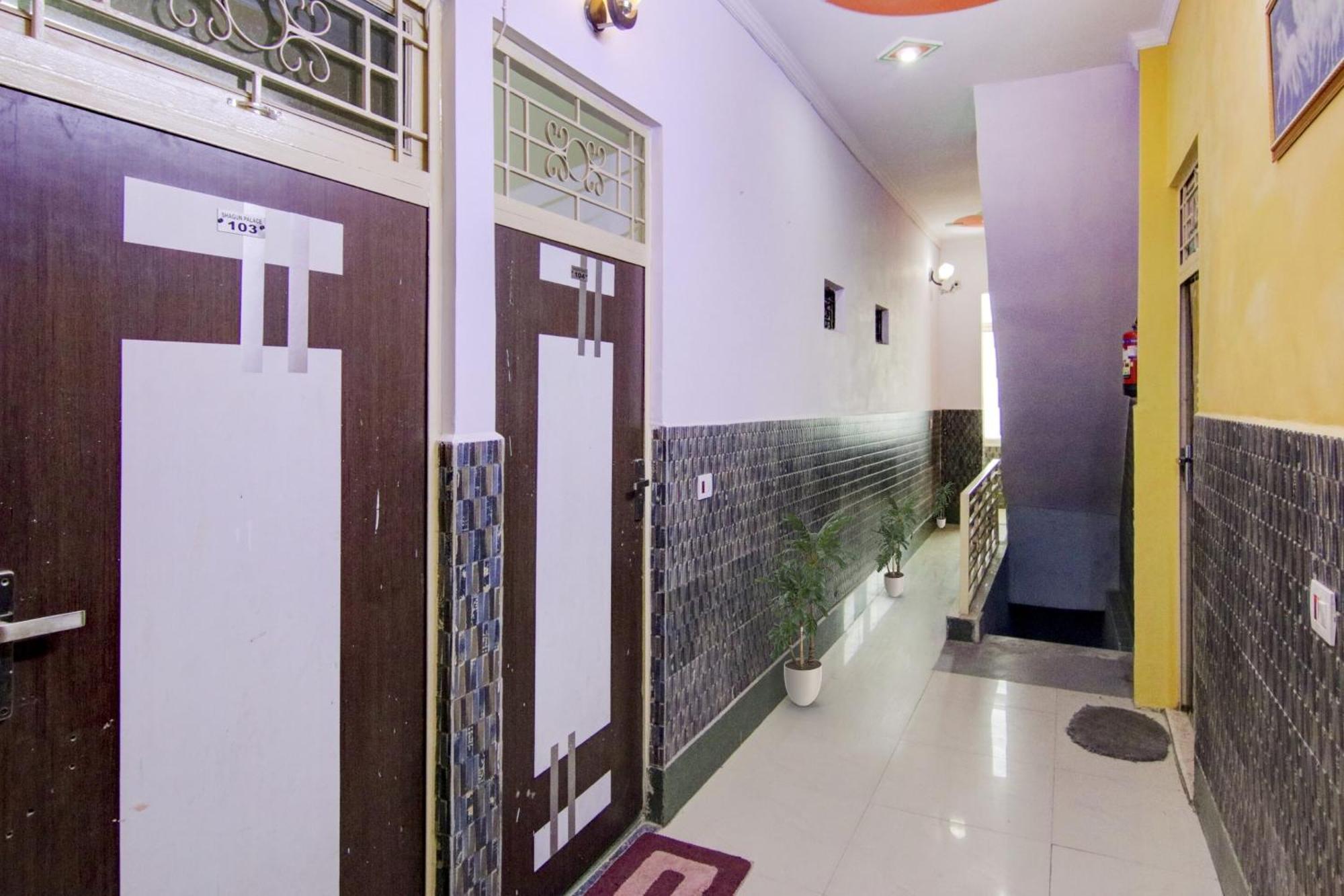 דלהי Hotel O S Palace Near Samaypur Badli Metro Station מראה חיצוני תמונה